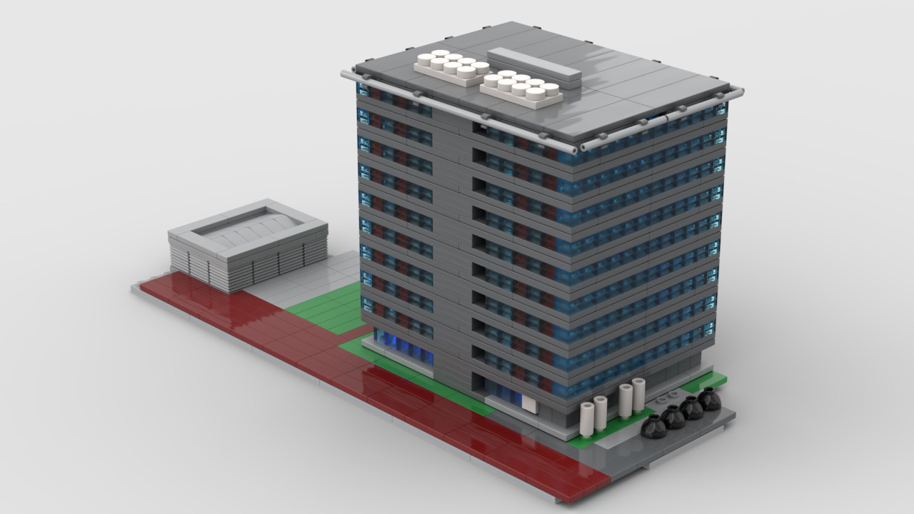 Lootsa office tower grey colour variant