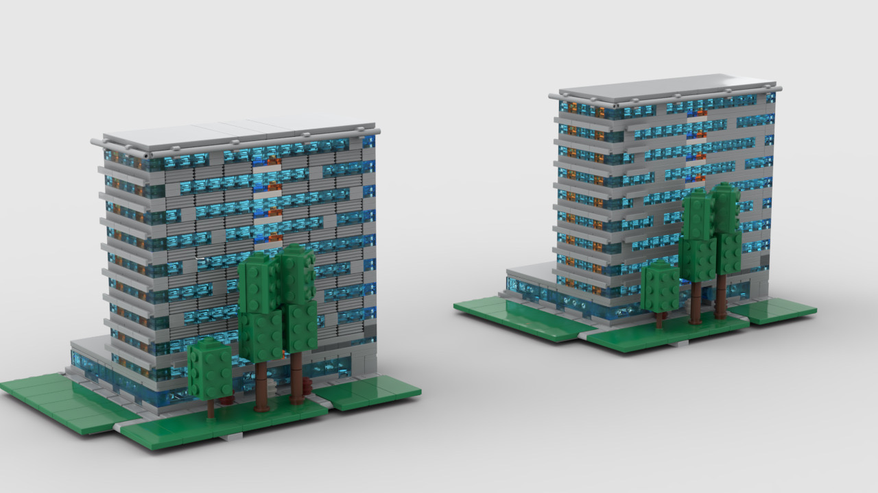 Ülemiste City Lootsa 2/4 twin office towers render