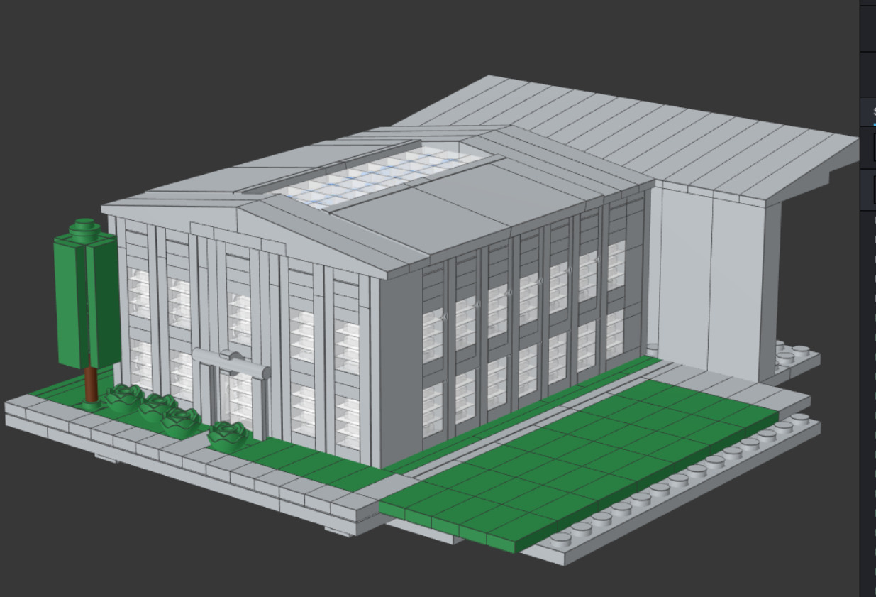 Render in progress screen photo